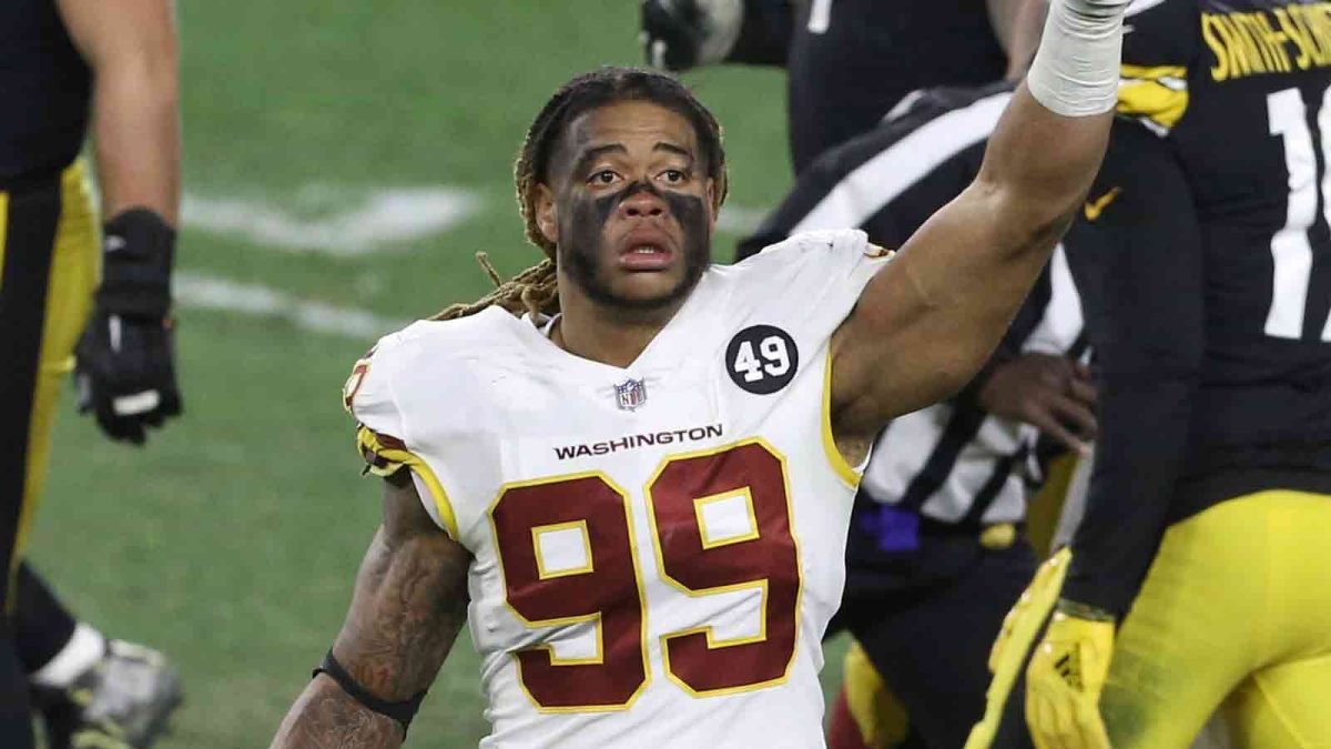 Chase Young cseréje a 49ersre késztette Charles Omenihu mulatságos lökését Arik Armsteadnél – NBC Sports Bay Area és California